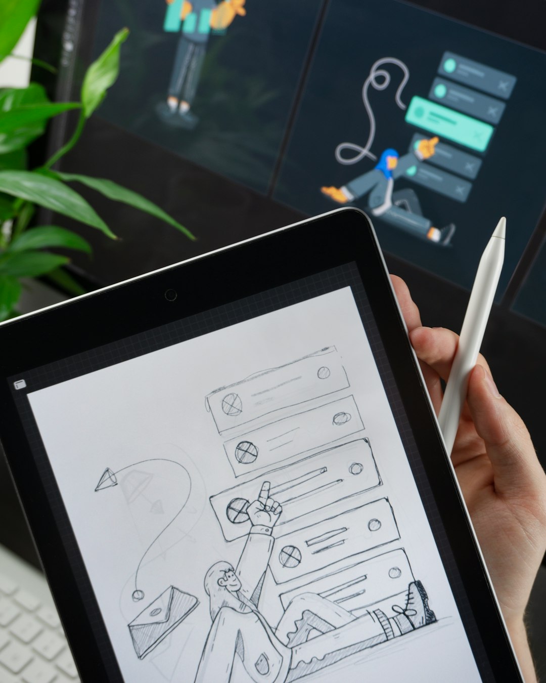 person-drawing-sketch-on-tablet-kvomdhvcttg